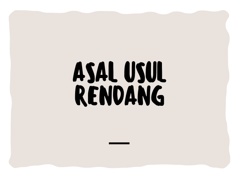 sejarah rendang