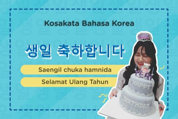 selamat ulang tahun bahasa korea