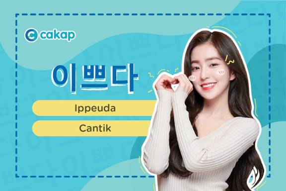 bahasa korea cantik