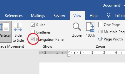 cara menghapus halaman di word