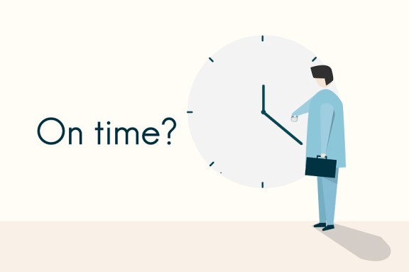 on time