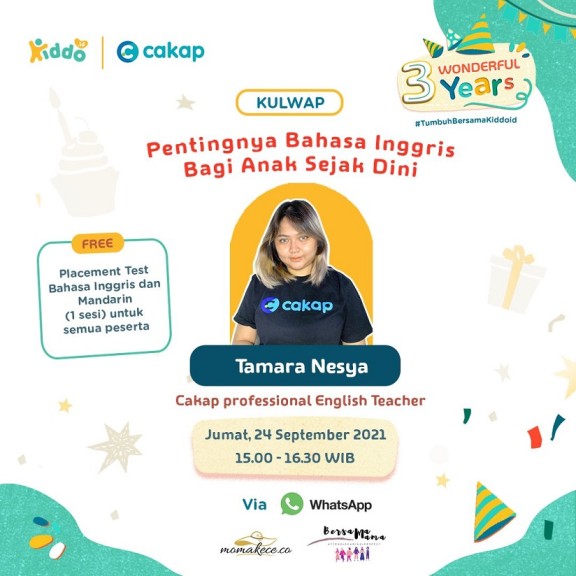pentingnya belajar bahasa Inggris bagi anak