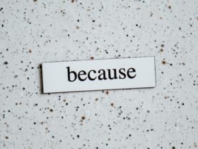 because