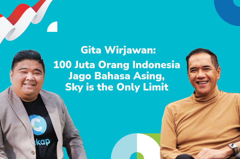 cakap umumkan gita wirjawan sebagai komisaris